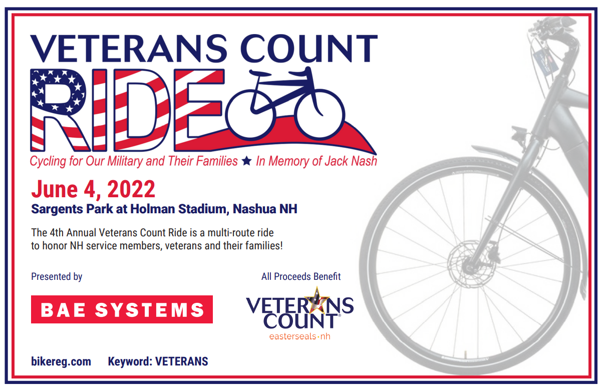Veteran’s Count Ride, Nashua
