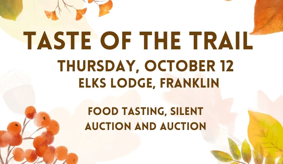 Taste of the Trail Thurs Oct 12th